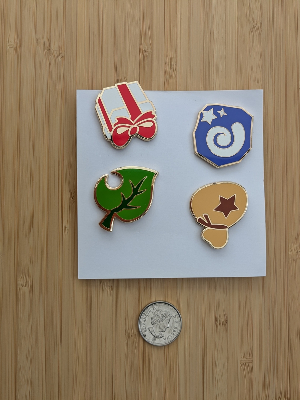 Enamel Pin Set - Animal Crossing New Horizons X4